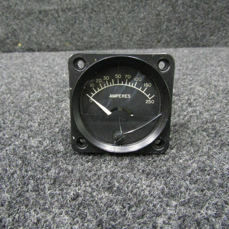 562-936 (USE: 51050) Piper PA-31T Ammeter Indicator (Glass is Cracked) (C20) BAS Part Sales | Airplane Parts