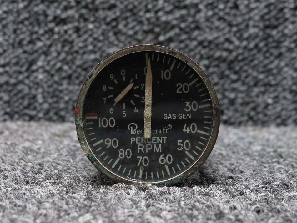 50-380034-3 Bristow Instruments Turbine Tachometer Indicator (Worn)