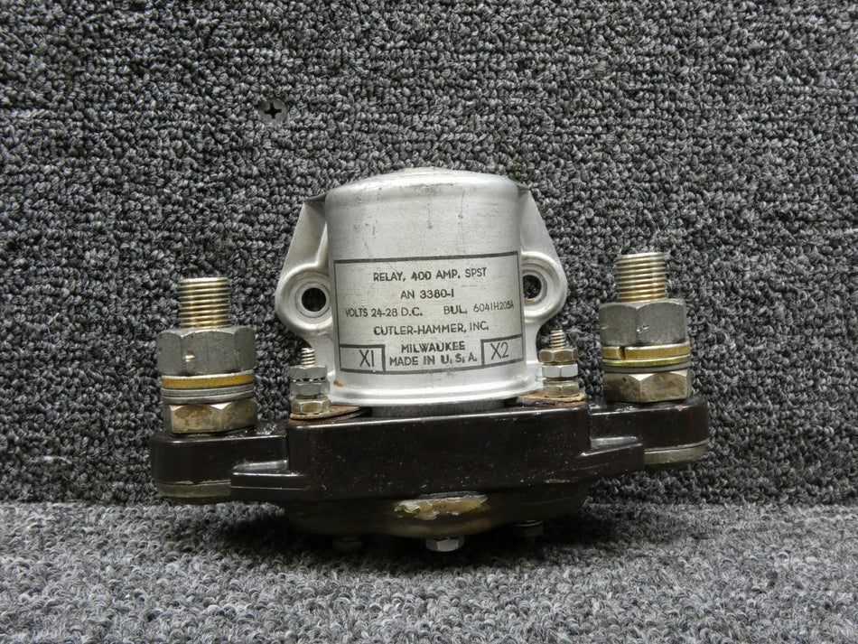 6041H205A (Alt: AN3380-1) Cutler Hammer Unsealed Relay (28V)