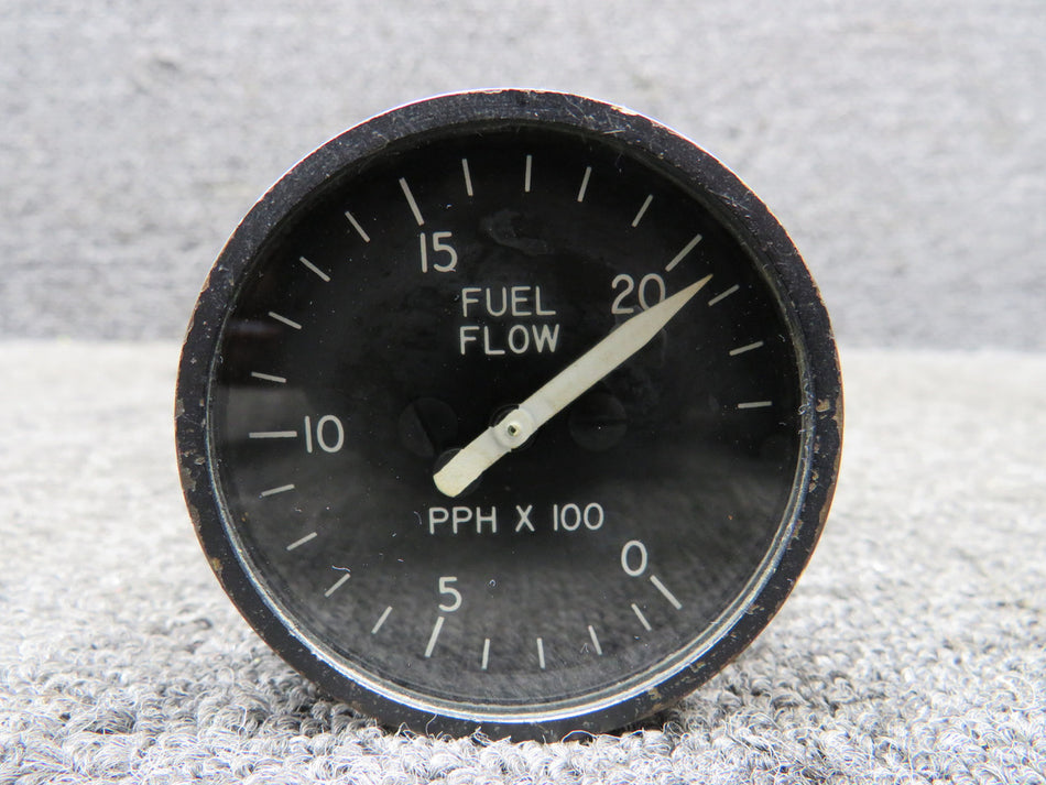 8DJ64GBP1 General Electric Fuel Flow Indicator (Cloudy Face) (115V)