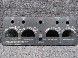 50-324033-3 Beechcraft Transfer Pump Control Subpanel Assembly