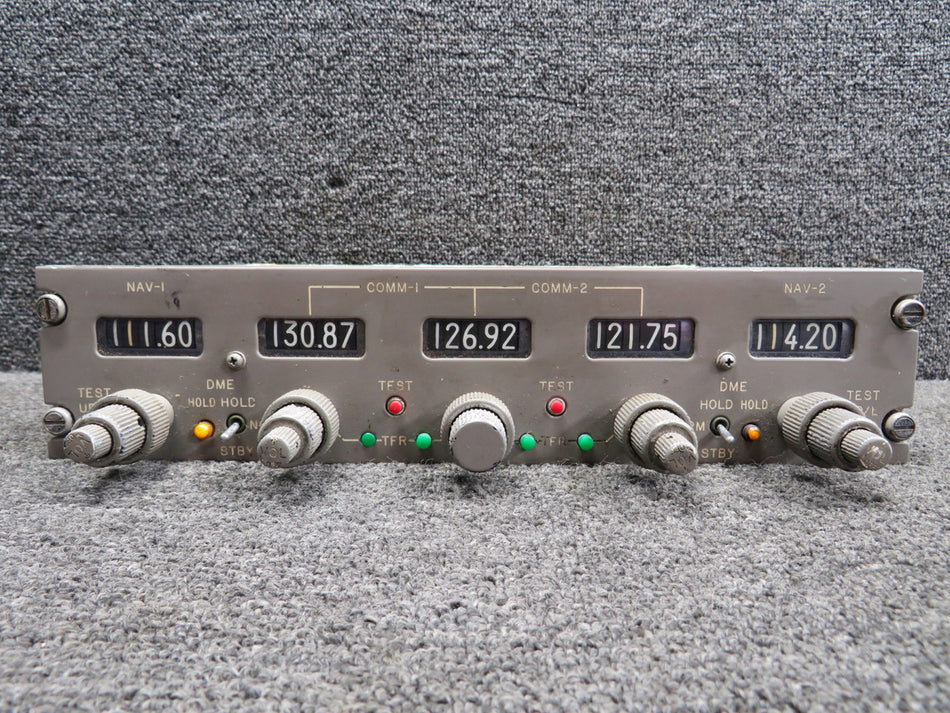 Lockheed Jetstar Navigation and Communication Control Unit (Broken Knobs) (Core)