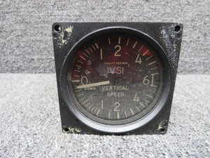 SLZ9157 Automated Specialties D6HL Inertial-Lead Vertical Speed Indicator (Worn)