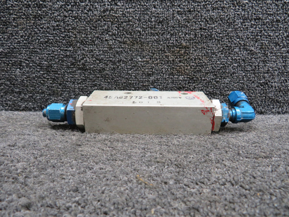 45A62772-001 Mistubishi MU-300-1A Valve Assembly Flap System Lock LH