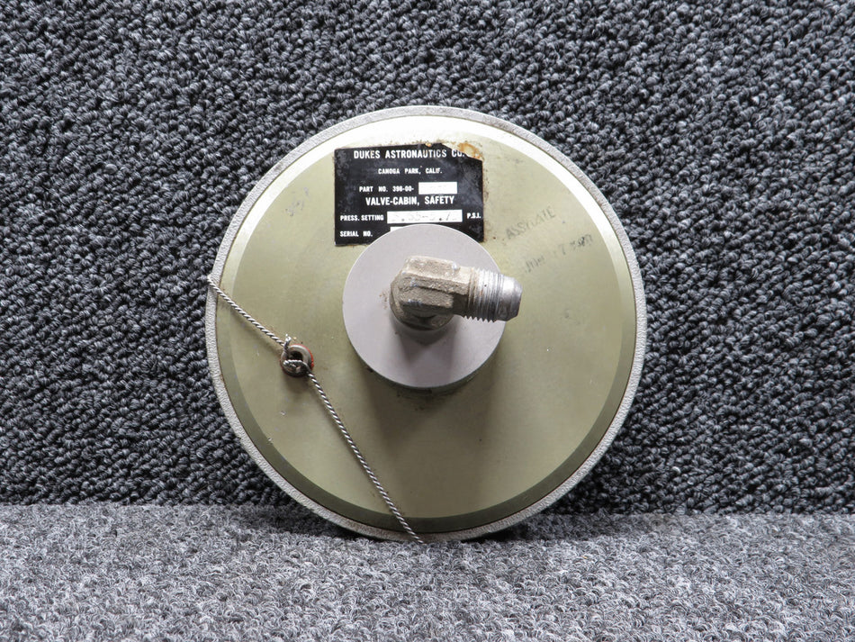 396-00-31 Dukes Cabin Safety Valve (5.65-5.75 PSI)