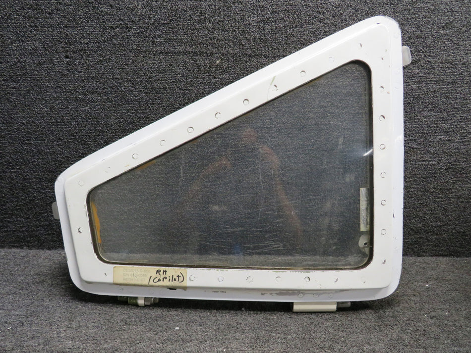 6211272-62 (Alt: 9914073-2) Cessna 650 PPG Co-Pilot Side Window (Scratched)