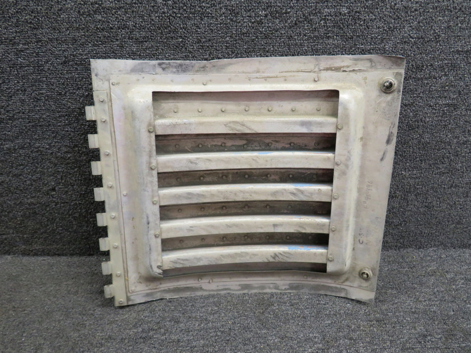 0895000-9 Cessna 310 Louvered Engine Cowl Door AFT Assembly LH (White & Blue)