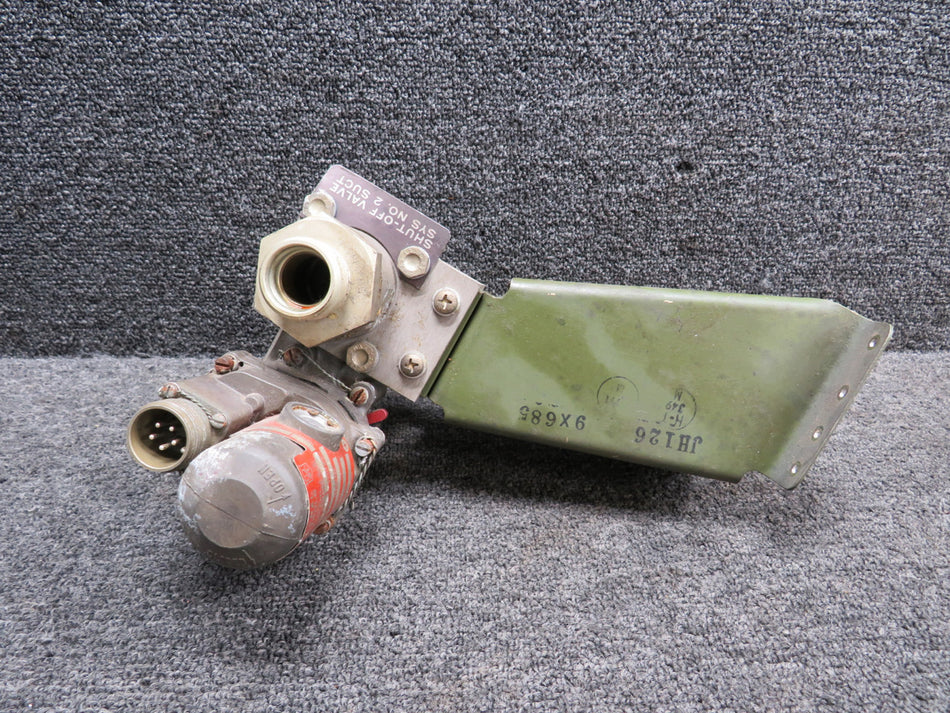 AV16B1360A (Alt: JH1010-1) ITT Shutoff Valve with Extra Valve & Mount Assembly