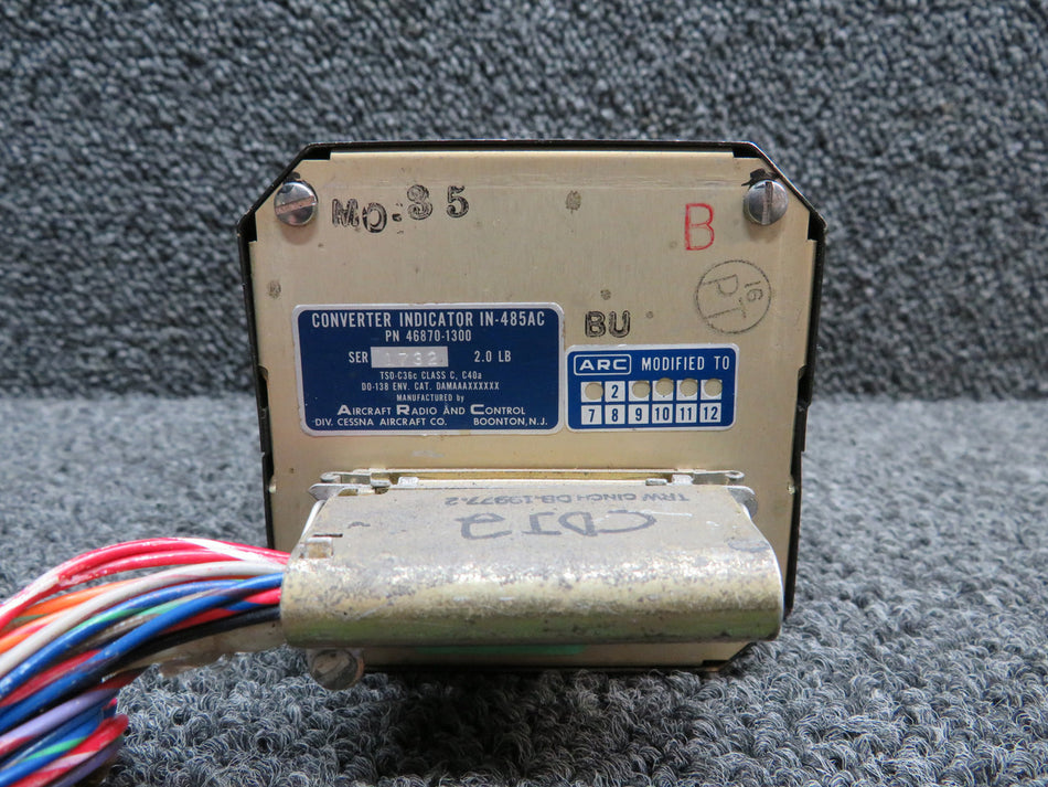 46870-1300 ARC IN-485AC Converter Indicator with Mods (Knob Worn)