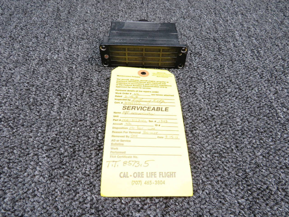 066-3023-01 King Radio KAP-315 Annunciator Panel with Yellow Tag (28V) (C20)