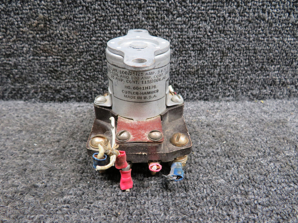 6041H176 Cutler-Hammer Relay (Volts: 28, Amps: 25)