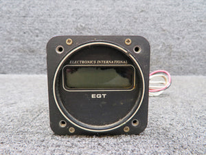 E-1 Electronics International Exhaust Gas Temperature Indicator (Worn Screen)