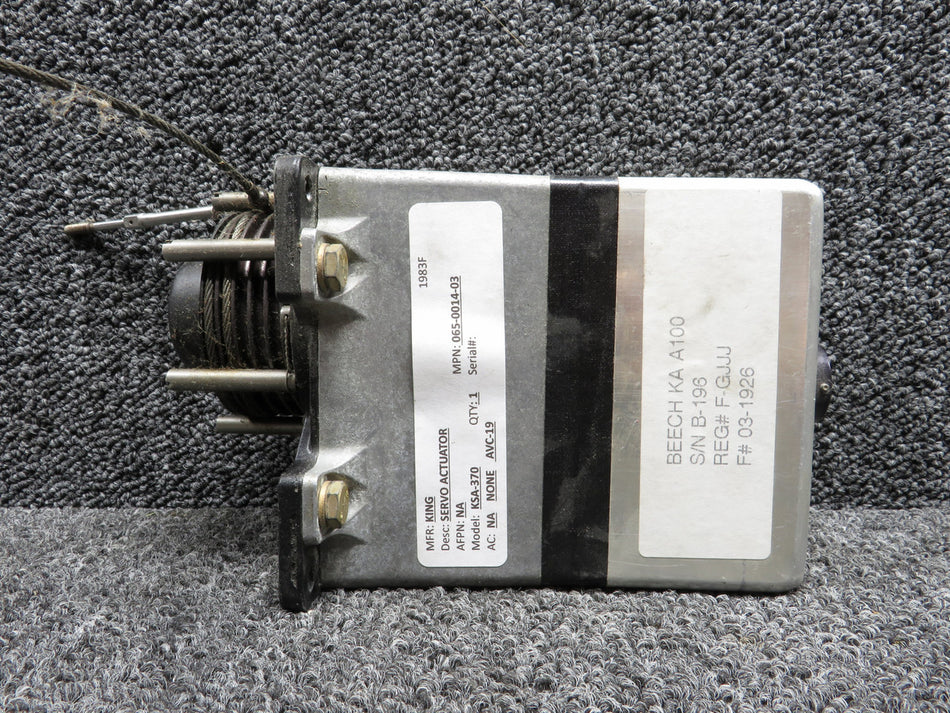 065-0014-03 King Radio KSA-370 Servo Actuator with Mods