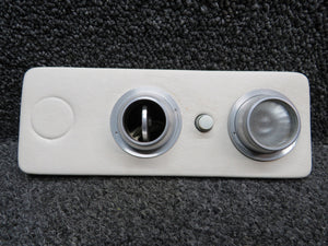 2515062-1 Cessna T303 Reading Lights with Cover, Escutcheon and Valve