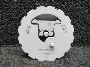 C156005-0102 Shaw Aero Vented Fuel Cap Assembly (White) (Paint Wear)