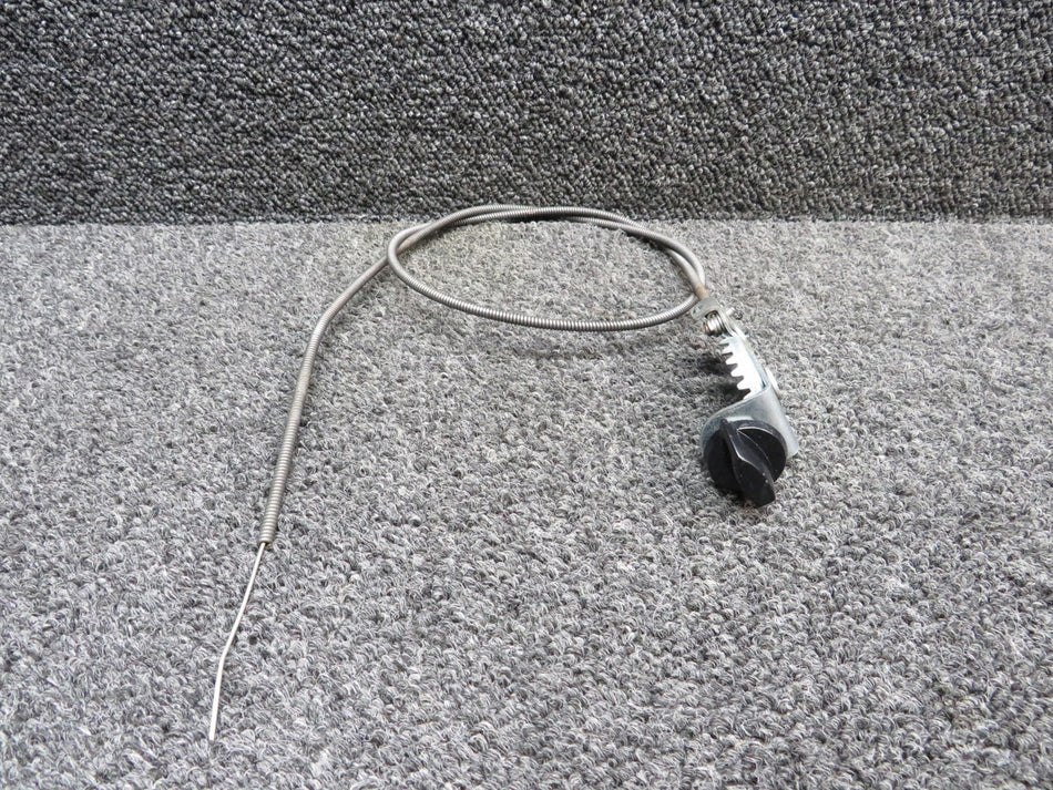 S1268-15 Cessna T303 Cabin Temperature Control Cable, Knob (Length: 40”)