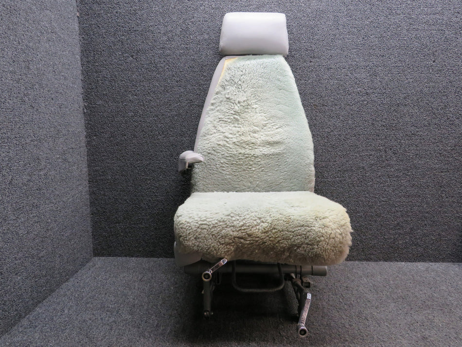 2514073-1, 2514019-1 Cessna T303 Articulating Recline Pilot Seat with Headrest