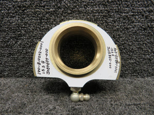 140-810241-0001 Beechcraft Pivot Bearing Block Assembly (White) (New Old Stock)