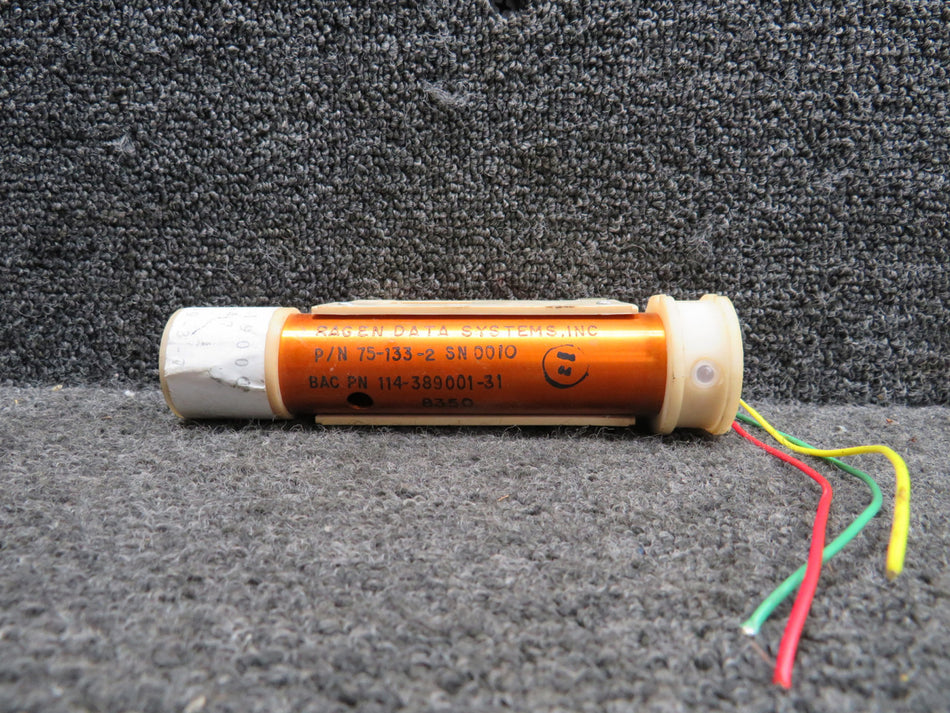 75-133-2 (Alt: 114-389001-31) Ragen Data Systems Fuel Probe Transmitter