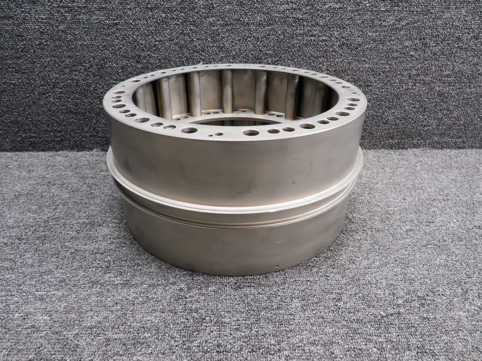 762137 Pratt & Whitney JT8D Compressor Spacer with Yellow Serviceable Tag