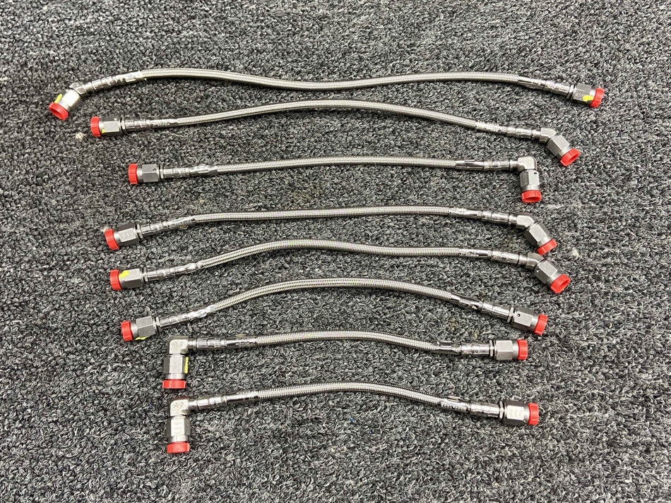 Piper M600 Aeroquip Master Brake Cylinder Hose Set