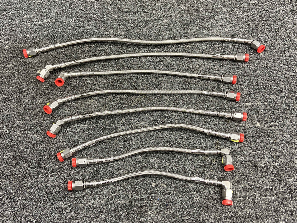 Piper M600 Aeroquip Master Brake Cylinder Hose Set