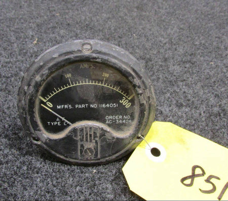 1164051 Amps Indicator BAS Part Sales | Airplane Parts