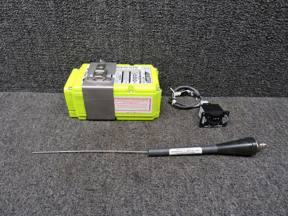 A3-06-2749-1 Artex 1000 Emergency Locator Transmitter w Tray, Switch & Antenna
