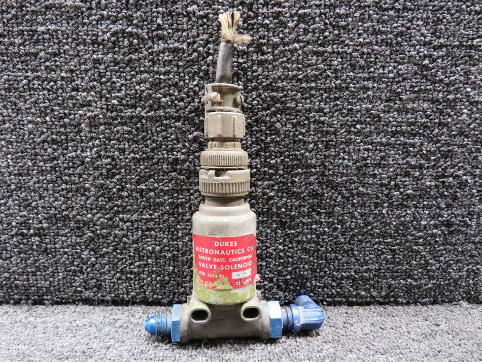 3153-00-9 Dukes Solenoid Valve with Connector (Volts: 24)