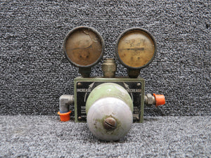 8550 Scott Aviation Oxygen Valve Regulator Valve Assembly (Broken Gauge Glass)