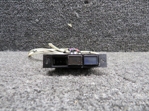 354-0841-001 Korry Annunciator Panel (Missing Switch)