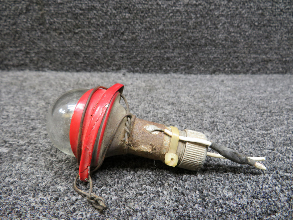 472-665 Piper PA-28-140 Wing Tip Navigation Light without Tip (Red)
