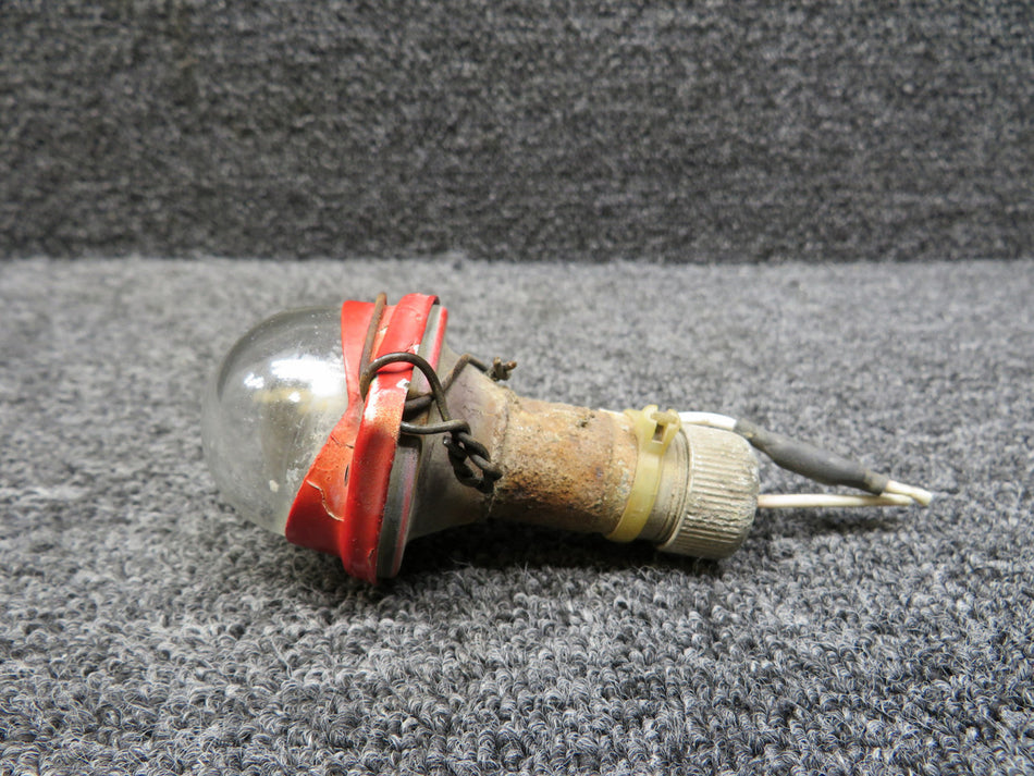 472-665 Piper PA-28-140 Wing Tip Navigation Light without Tip (Red)