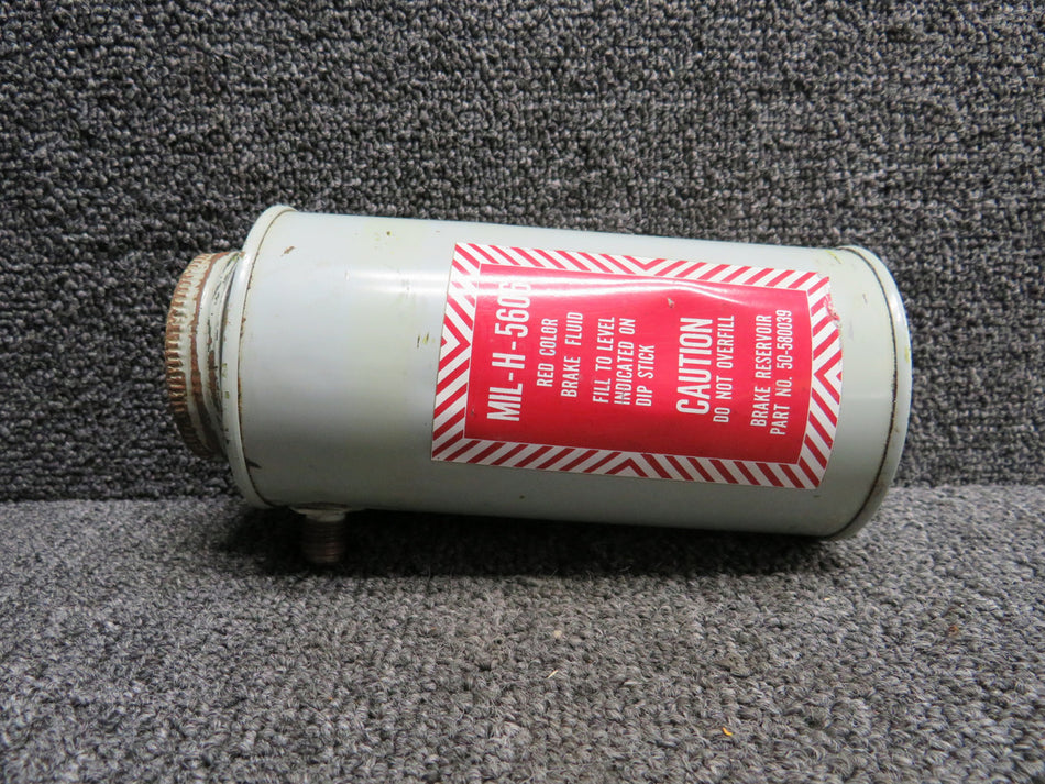 50-580039 (Alt: 101-580298-601) MIL-H-5606 Beechcraft Brake Reservoir Assembly