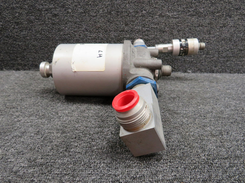 45AS48014-1, 6607A1-152 Beech 400 Pressure Switch & Fuel Filter Assembly LH (Switch No Good)