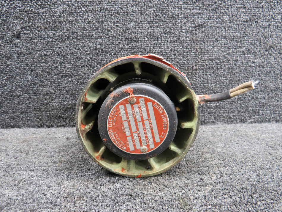 A-42-A-9238 Westinghouse DC Aircraft Motor