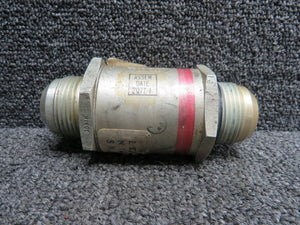 2660002 Learjet 36A Parker Low Pressure Fuel Check Valve