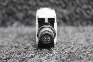 MS25244-25 Mechanical Products Push Breaker Switch (Amps: 25)