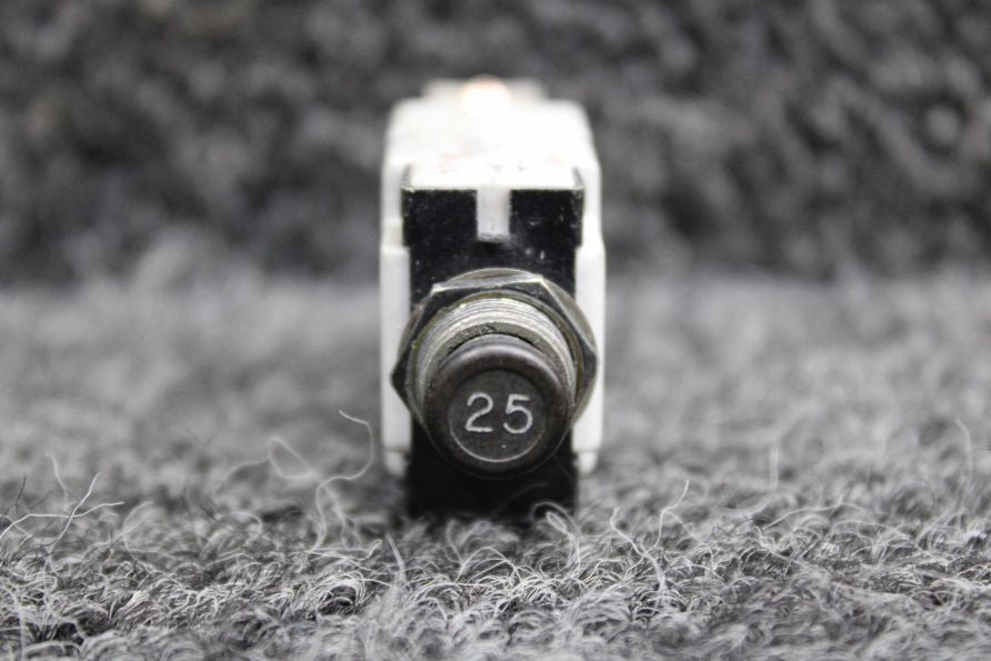 MS25244-25 Mechanical Products Push Breaker Switch (Amps: 25)