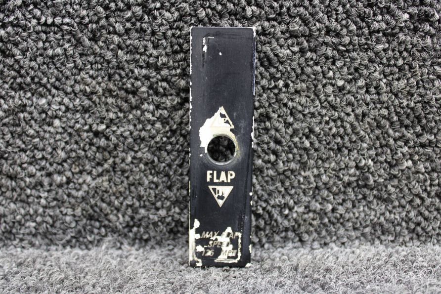 820290-015 Mooney M20F Flap Switch Panel Placard