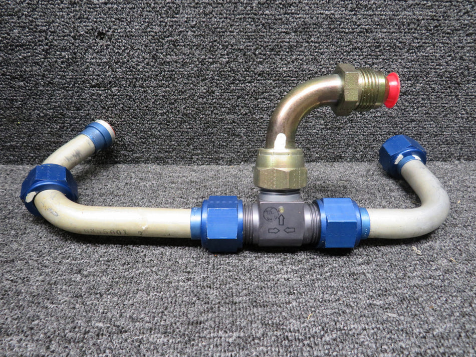 35201007-6, 6355001-7 Pacific Scientific Check Tee & Line Assembly