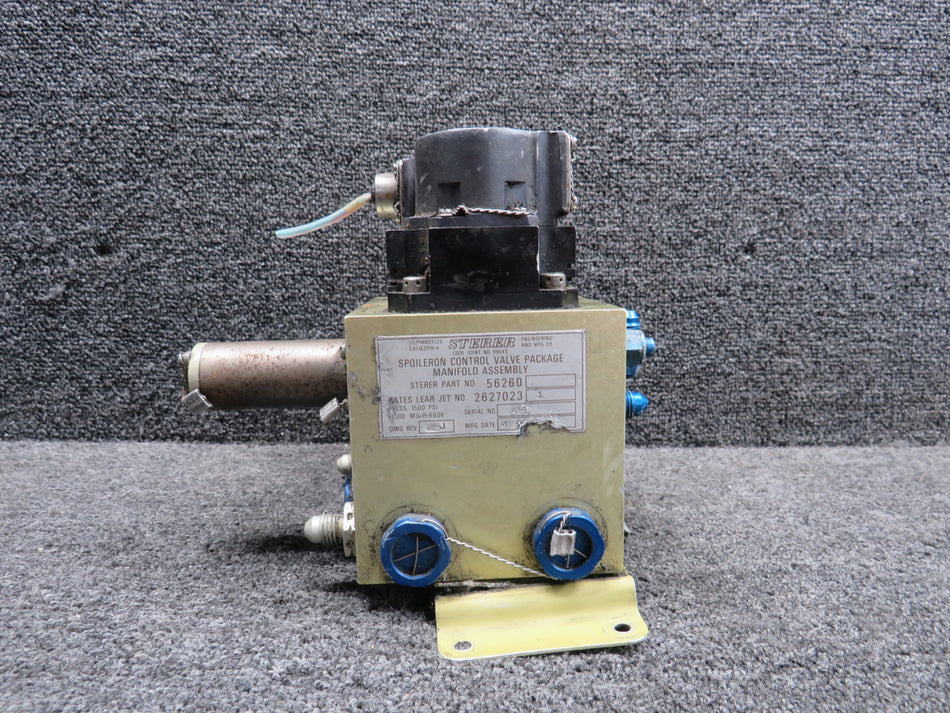 56260 (Alt: 2627023-1) Sterer Spoileron Control Valve Package Manifold (Core)
