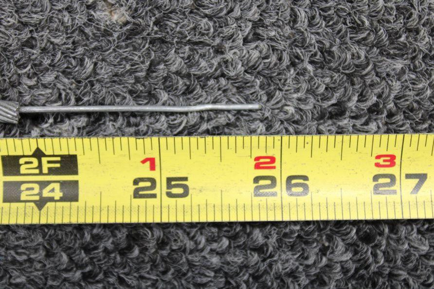 Mooney Aircraft Parts & Accessories 640257-005 Mooney M20F Parking Brake Control Cable Assembly (Length: 25.5”)