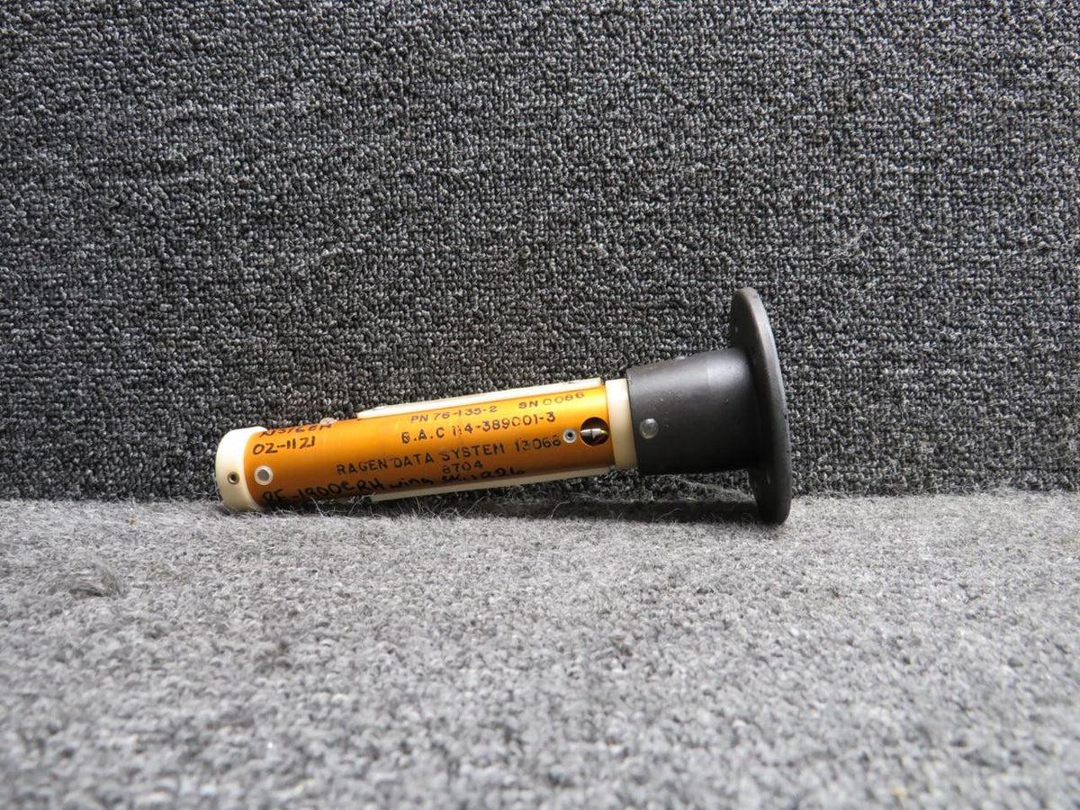 Ragen 76-135-2 (Alt: 114-389001-3) Ragen Data Systems Fuel Probe Transmitter