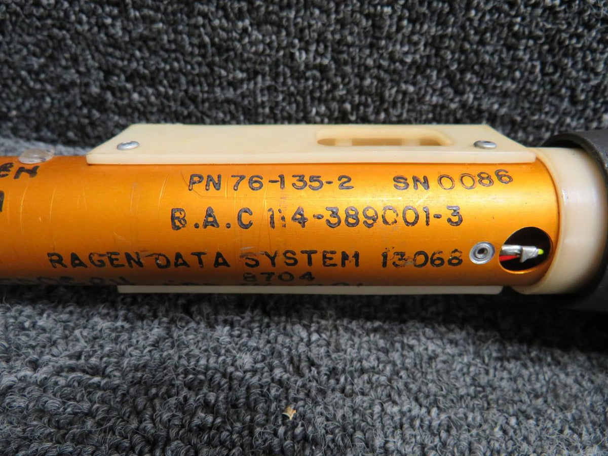Ragen 76-135-2 (Alt: 114-389001-3) Ragen Data Systems Fuel Probe Transmitter