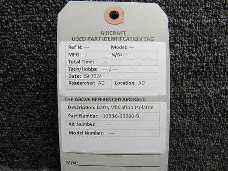 Barry Controls 13636-93880-9 Barry Vibration Isolator