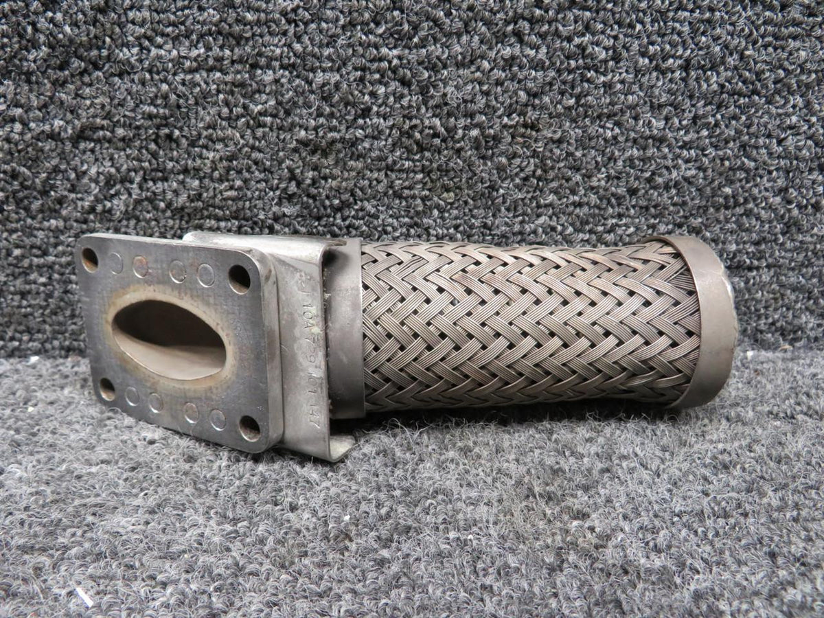 Dassault F10A-729-101-148 Dassault FA-10 Braided Pipe with Bracket