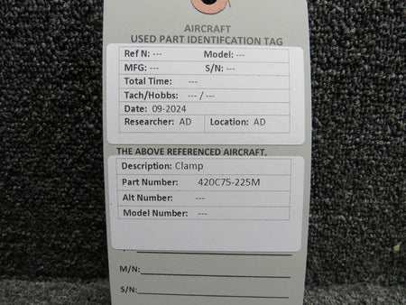 Does Not Apply 420C75-225M Clamp
