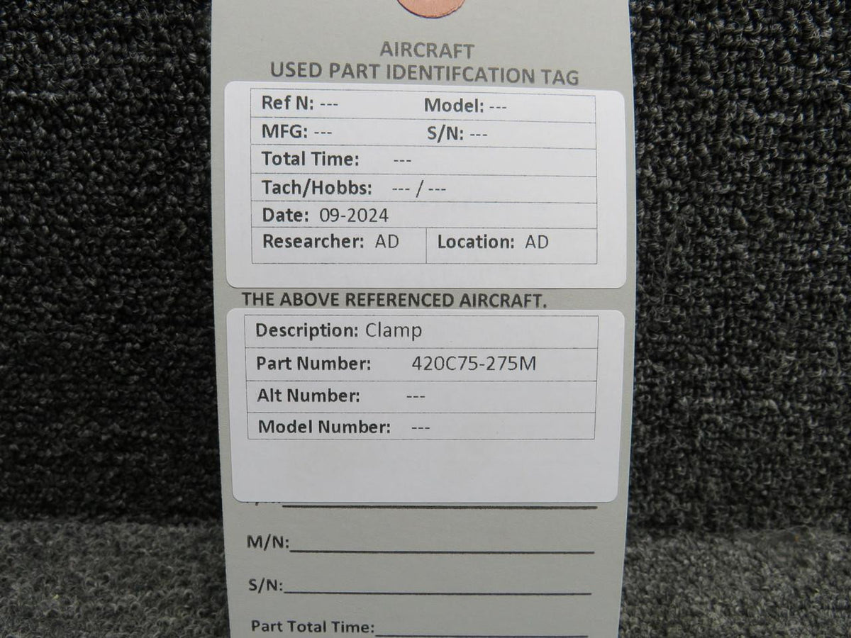 Does Not Apply 420C75-275M Clamp