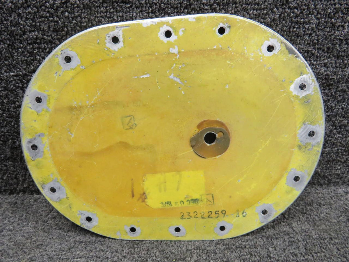 Learjet 2322259-16 Learjet Access Panel with Drain (Chipped Paint)